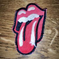 Rolling Stones Zunge Stoff Aufnäher Patch ca 9cm x 6cm Hessen - Groß-Gerau Vorschau