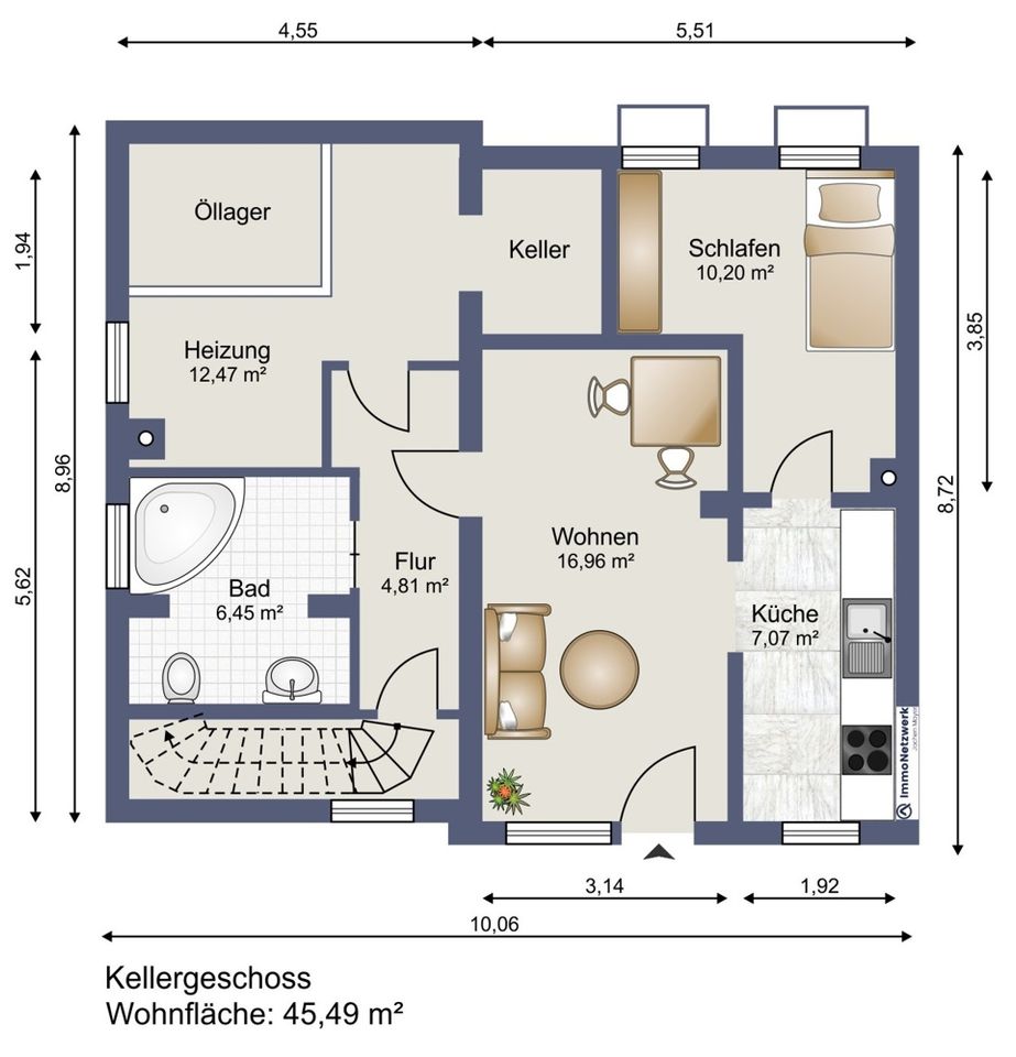 vielseitiges geräumiges 1-2-Familienhaus mit Einliegerwohnung in Lautenbach in Ottweiler