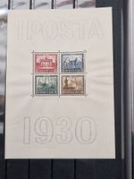 Briefmarken Deutsches Reich Michel Nr. Block 1. IPOSTA 1930. Post Hessen - Wiesbaden Vorschau