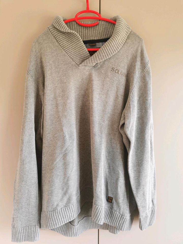 Sweatshirt S.Oliver grau XXL Herren in Achim