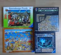 Spiele- und Puzzle-Sammlung (u.a. Kosmos, Ravensburger, MB Puzzle Niedersachsen - Reppenstedt Vorschau