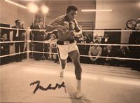 Muhammad Ali (†2016) Orig. Autogramm  Weltmeister - GOAT Essen - Bredeney Vorschau