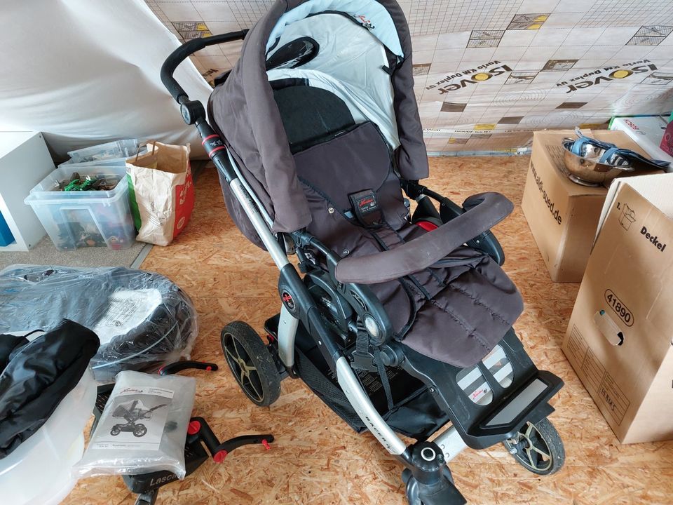 Kinderwagen Hartan Racer GT mit Buggy Board in Dannstadt-Schauernheim