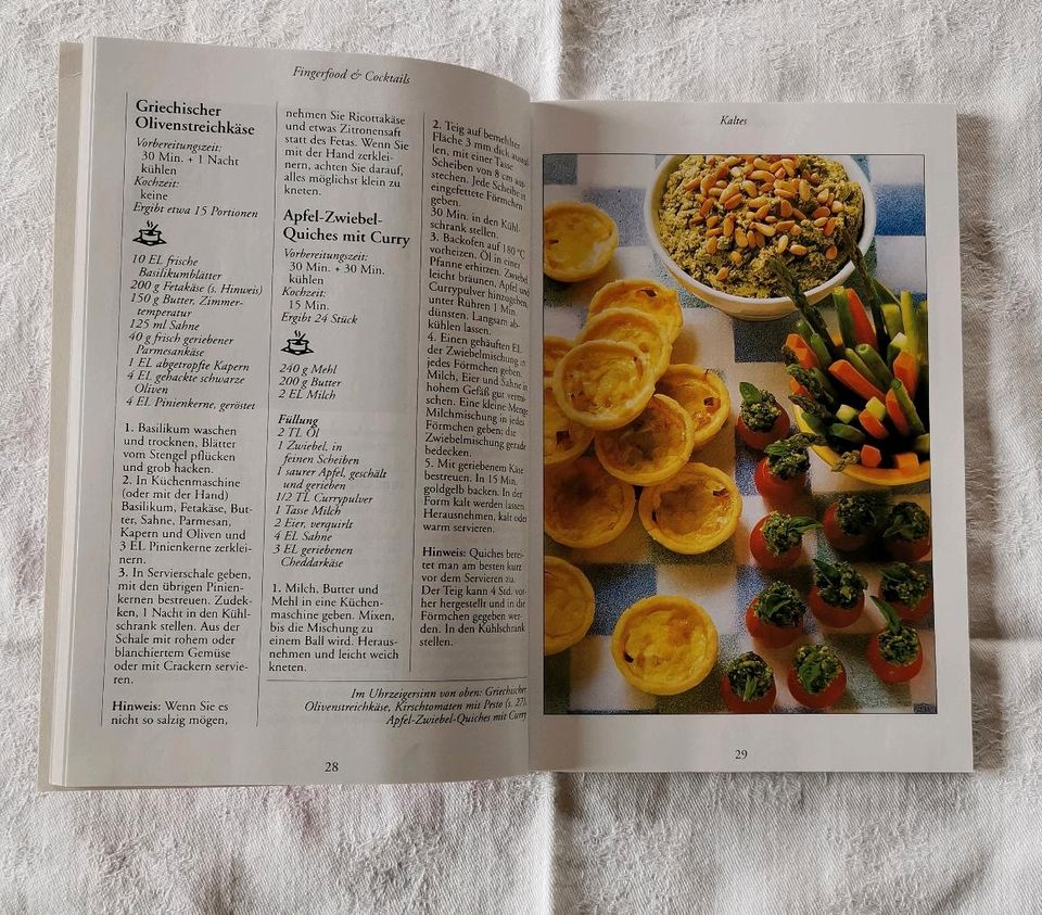 Buch Fingerfood und Cocktails von Kochen Kompakt in Schopfloch