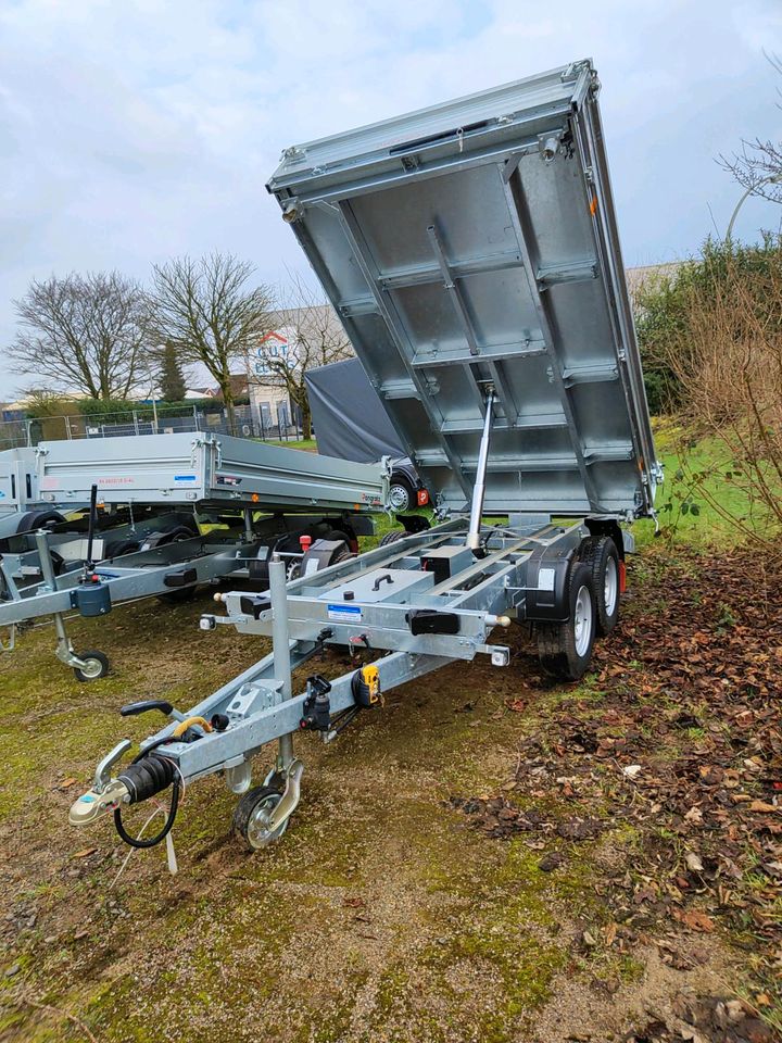 Anhänger Pongratz 3 SKS 3100 Dreiseitenkipper E Pumpe 3500 kg in Dülmen