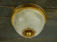 bf ART - Deckenlampe - Glas - Gold - Kristall - Leuchte - Vintage Münster (Westfalen) - Hiltrup Vorschau