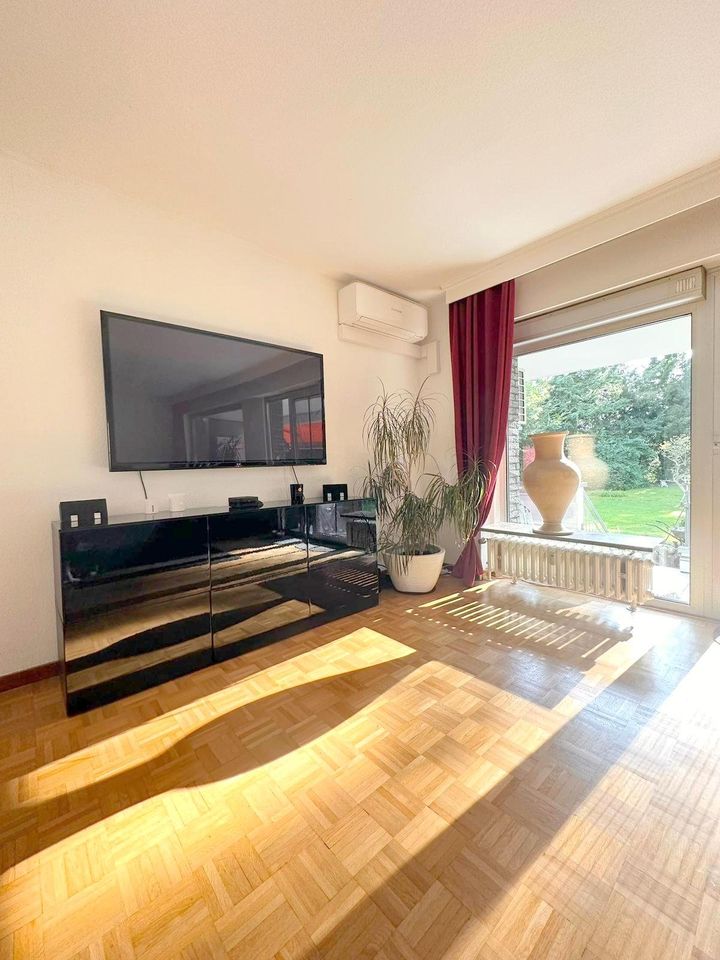 Stilvolle Maisonette-Wohnung mit Gartenanteil + TG-Stellplatz im attraktiven Stadtteil Düsseldorf-Stockum in Düsseldorf