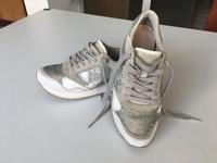 Geox 36, Sneaker Sportschuh, Grau , Zust. A, Glitzer Pailletten Saarbrücken-Mitte - St Johann Vorschau