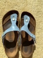 Birkenstock Sandalen Gizeh hellblau Gr. 38 Kiel - Suchsdorf Vorschau