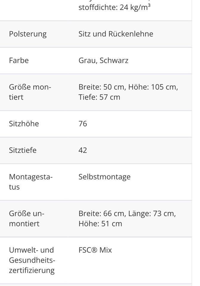 Barstuhl PEBRINGE in Gummersbach