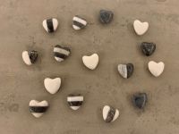 15 kleine Herzen aus Marmor weiß grau Handschmeichler Deko Nordrhein-Westfalen - Rietberg Vorschau