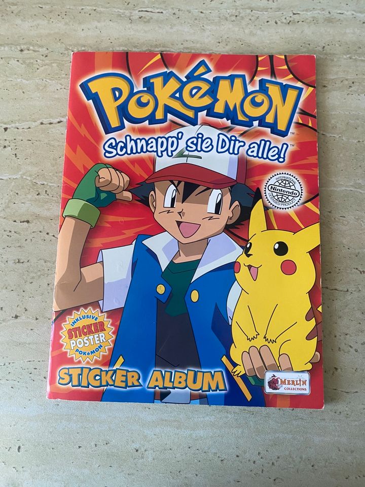 Pokémon Sticker Album Merlin Collections in Dietzenbach