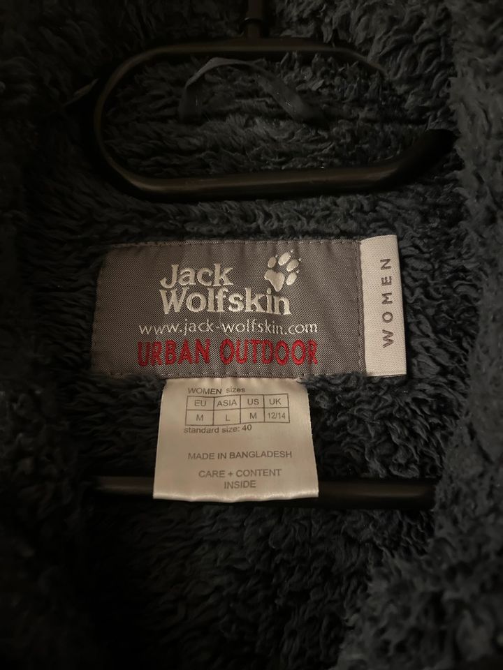 Jack Wolfskin Damen Mantel Parka schwarz M TOP Preis in Gummersbach