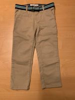 H&M Stoffhose, beige Hose lang, Gr. 98, mit Gürtel Hessen - Michelstadt Vorschau