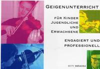 Geigenunterricht Berlin - Schöneberg Vorschau