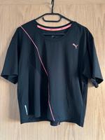 Sportshirt der Marke Puma in schwarz Gr. M Sachsen - Schneeberg Vorschau