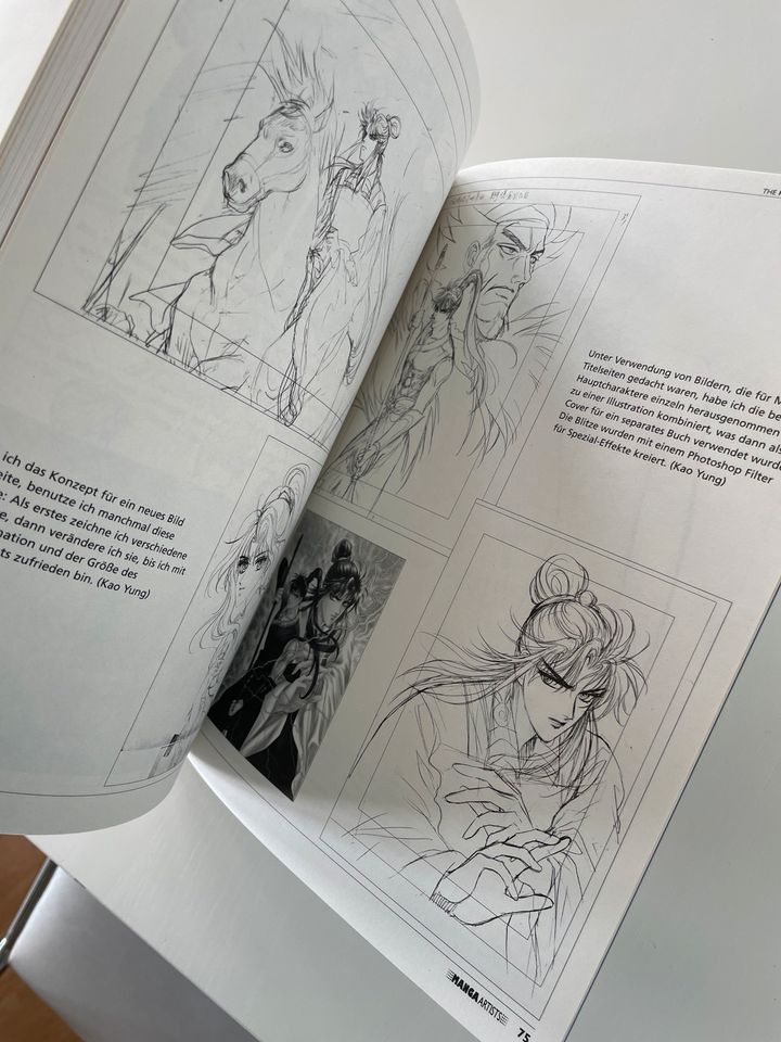 Manga Zeichner Band 5 Artbook Portfolio Kao Yung Kuan-Liang in Hamburg