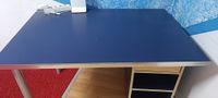 Schreibtisch fürs Kinderzimmer mit zwei Beinen blau Dresden - Cotta Vorschau