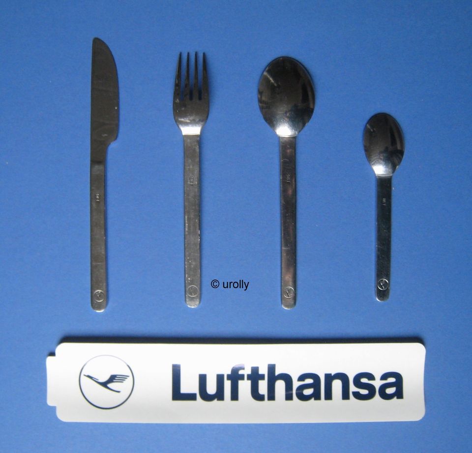 Lufthansa LH Lounge 4er Besteck Set cutlery 98F in Darmstadt