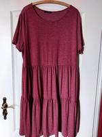 Damen Kleid weinrot Shein 4XL Hessen - Wehretal Vorschau