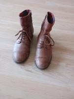 Clarks braune Leder-Stiefeletten Größe 7 41 Bonn - Röttgen Vorschau