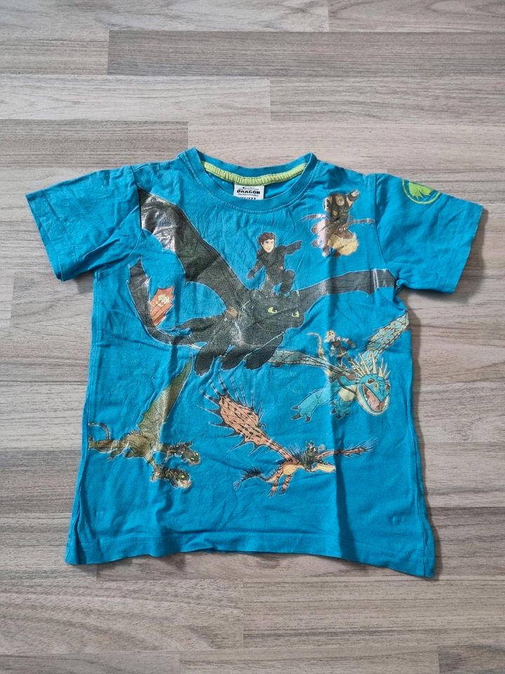 Jungen T-Shirt Set, Gr 116/122, Salt & Pepper, Dragons, Ohnezahn in Bietigheim