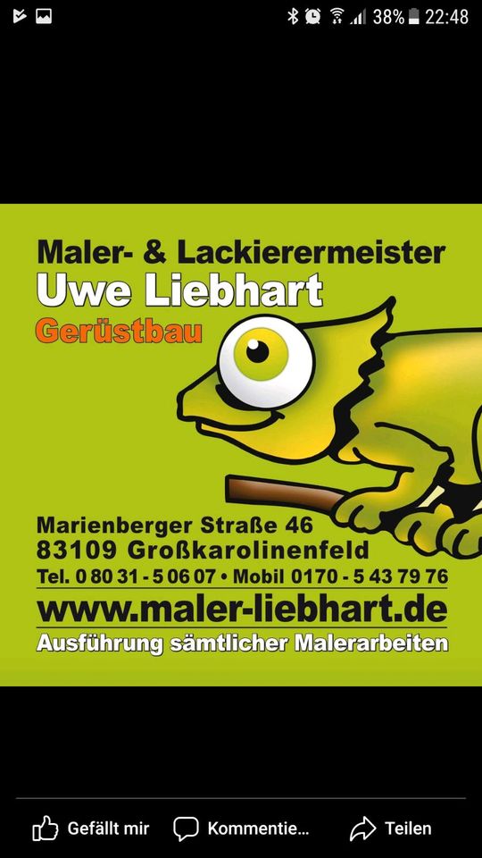 Ausbildung zum Maler & Lackierer in Großkarolinenfeld