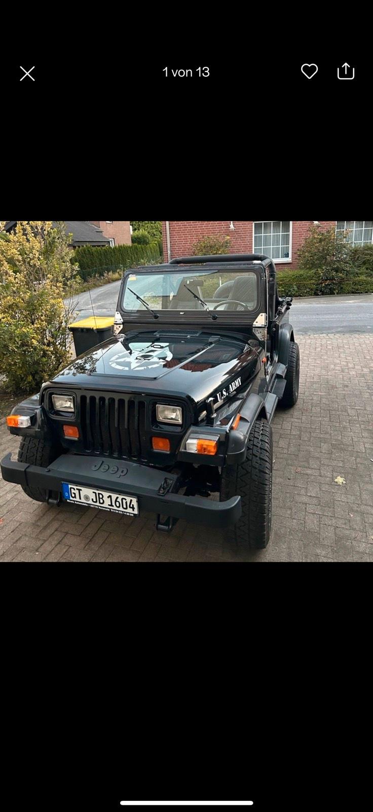 Abbildung des Autos Jeep Wrangler
