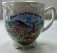 Andenken-Tasse "Friedrichroda", 60er Jahre DDR Sachsen-Anhalt - Allstedt Vorschau