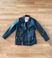 Mango Casual Fake Lederjacke M schwarz mit Gürtel Bielefeld - Stieghorst Vorschau