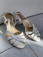 Halbschuhe Pumps Damenschuhe Janet D. Weiß Lederschuh Berlin - Treptow Vorschau