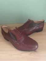 Clark’s Halbschuh rot „budapester“ rockabilly Retro 39 1/2 Nordrhein-Westfalen - Erftstadt Vorschau