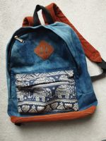 Rucksack Elefanten Jeans Blau Braun Vintage neuwertig Baumwolle Hessen - Bensheim Vorschau