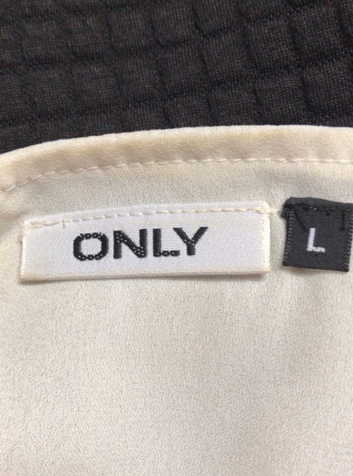 ONLY, schwarz weißes Kleid, L in Ludwigsburg