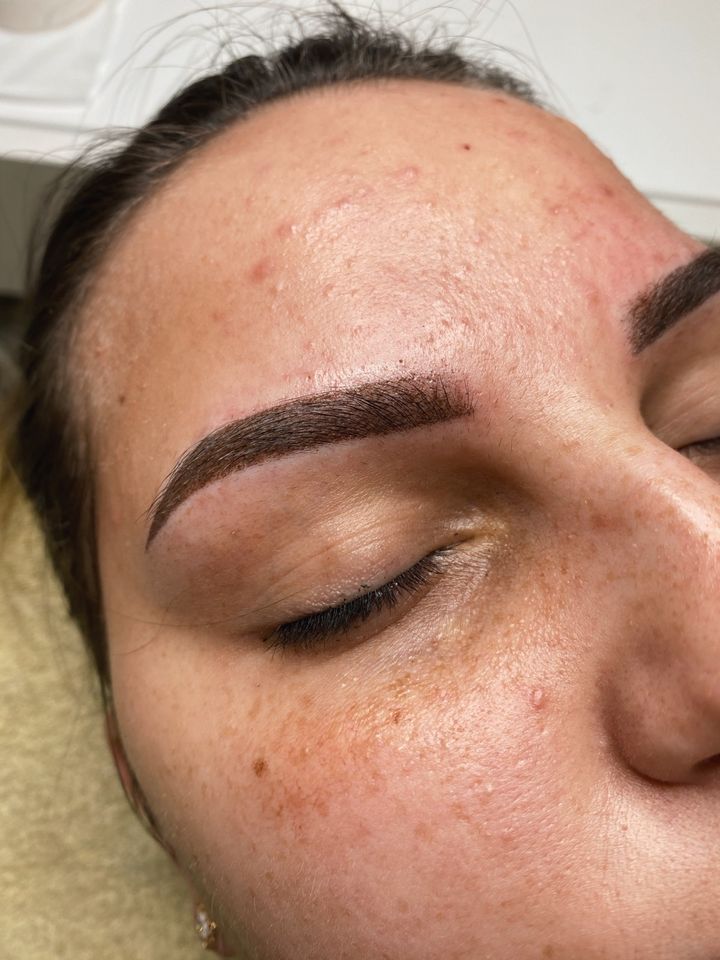 Ombre Powder Brows PMU Schulung mobil möglich in Hannover