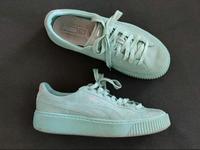 PUMA BASKET Plateau mint grün Gr 40   10×getragen Bayern - Mühldorf a.Inn Vorschau