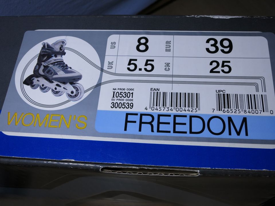 Gr. 39 Inliner Skates K2 NP 200€ in Zemitz