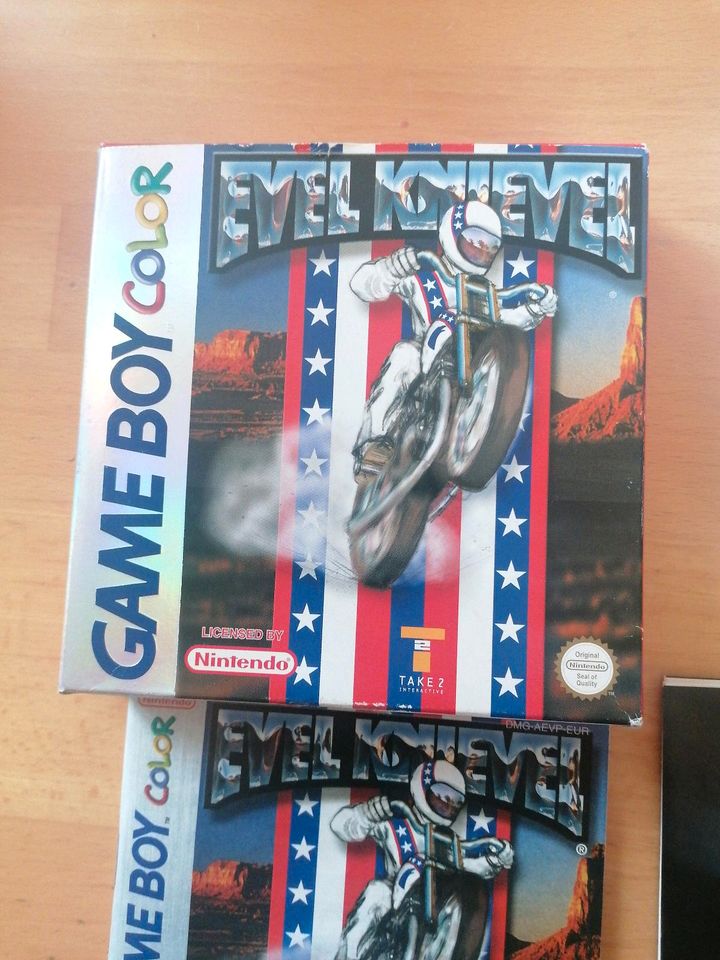 Evel Knievel Gameboy Color in Ovp Sammlung Nintendo in Haibach