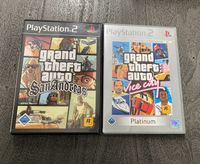 2 PlayStation Spiele GTA Grand Theft Auto ps2 san Andreas  Vice Nordrhein-Westfalen - Bergisch Gladbach Vorschau