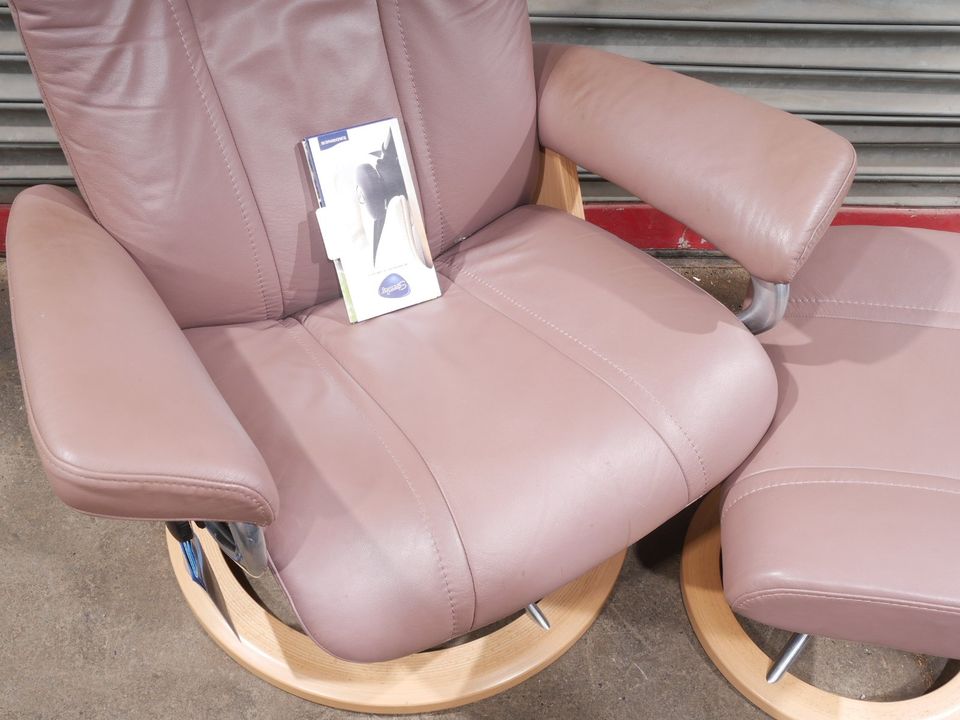 Ekornes Stressless® Sessel Wing M, alt rosa, Versand gratis in Kalletal