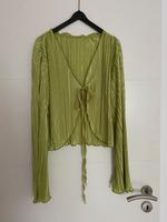 Shein Bluse zum binden Matcha Plissee Gr.S Hessen - Vellmar Vorschau