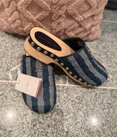 ⭐️NEU Tommy Hilfiger gr 39/40 Clogs Pantoletten loafer denim boho Duisburg - Rheinhausen Vorschau