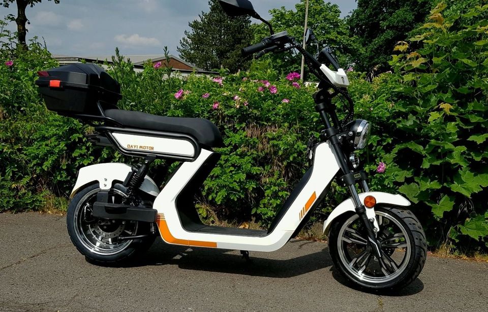 + Dayi E-Baldur 2.0 e-Roller e-Scooter Elektroroller Moped 60 Ah in Ganderkesee