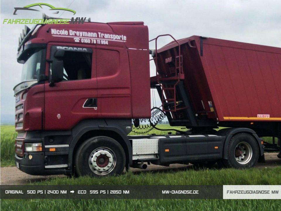 MAN SCANIA MB DAF Volvo Optimierung Verbrauchssenkung LKW TRUCK in Kindelbrück