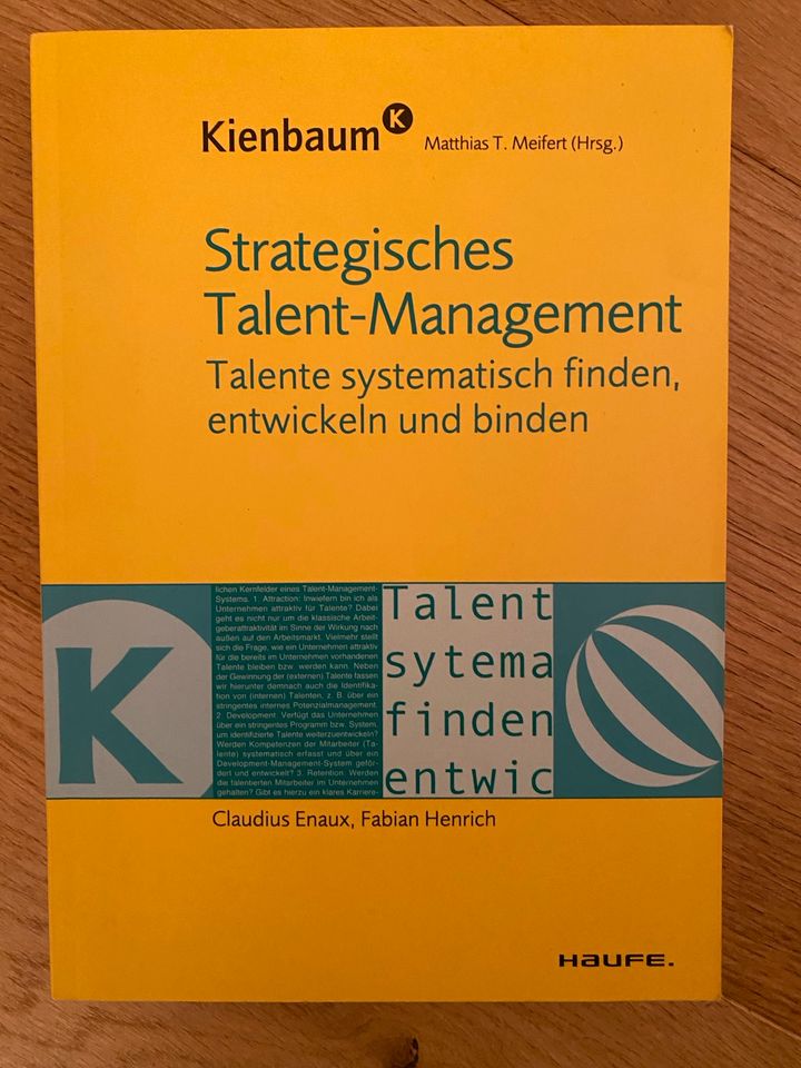 Buch Strategisches Talent Management Kienbaum Haufe Meifert Enaux in Frankfurt am Main