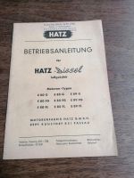 Hatz Diesel Stationärmotor E 80 E 85 E 90 Betriebsanleitung Rheinland-Pfalz - Selters Vorschau