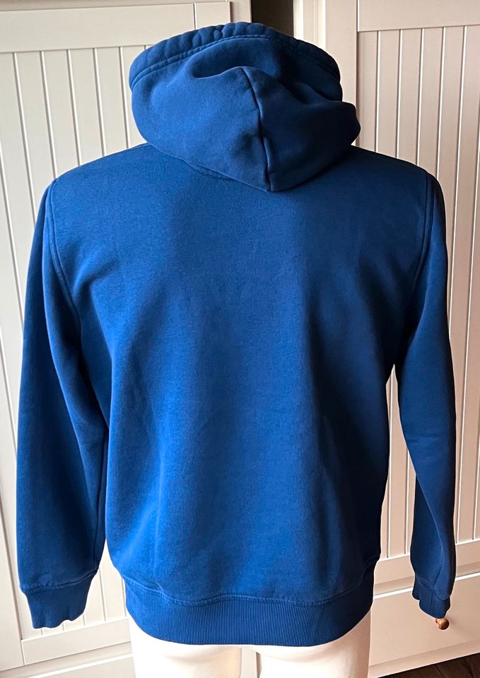 Gant Herren-Hoodie Kapuzen-Pullover L blau in Köln