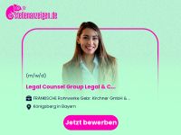 Legal Counsel (m/w/d) Group Legal & Bayern - Königsberg i. Bayern Vorschau