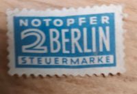 Briefmarke - Notopfer 2 Berliner Steuermarke Bayern - Erlangen Vorschau