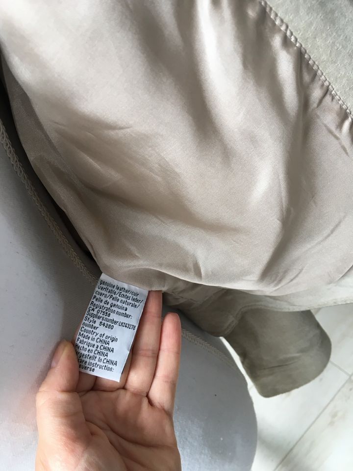 Wildleder Jacke von Mexx, beige, Gr. 38 in Berlin